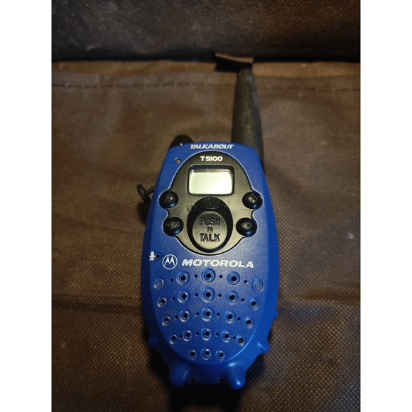 Motorola Talkabout T5100 2-Way Radio Cobalt Blue Walkie Talkie Replacement unit - Picture 1 of 2